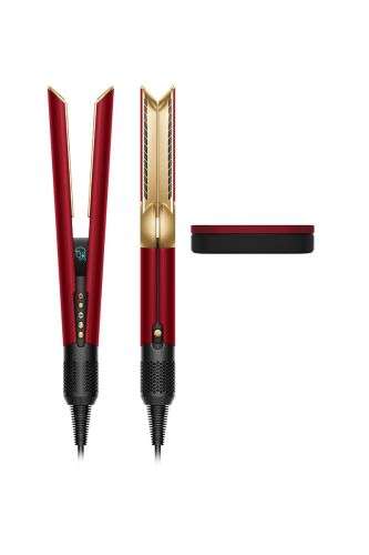 Dyson Airstrait™ straightener (Red velvet and gold)